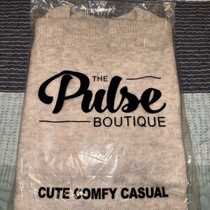 Pulse Boutique Cream Sweater